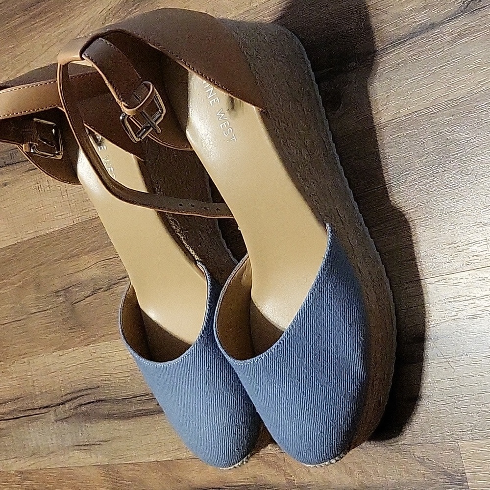 Nine west wedges size 10